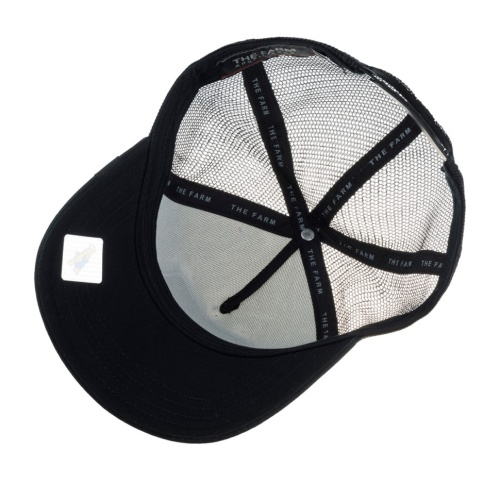 Бейсболка GOORIN BROTHERS ANIMAL FARM PANTHER 101-0381 (белый - черный) 91-643-48-00