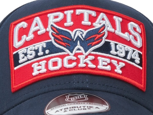 Бейсболка ATRIBUTIKA & CLUB Washington Capitals, черн. 31099