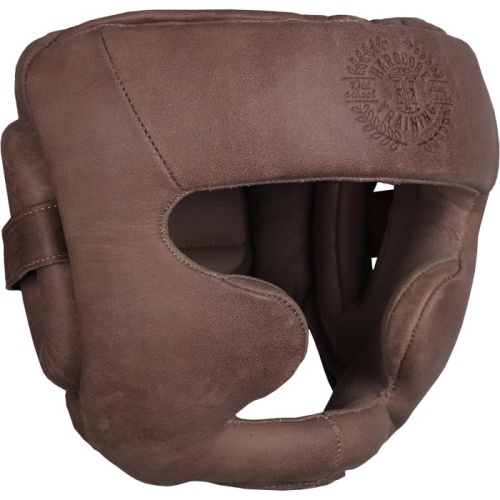 Боксерский шлем Hardcore Training Heritage Brown hctbprhel010