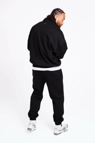 Свитшот BOXRAW East Street 1/4 Zip BXRW-U-ESQZ-Black