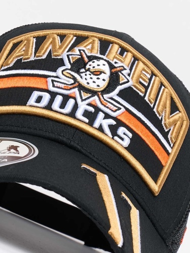 Бейсболка ATRIBUTIKA & CLUB Anaheim Ducks, оранж.-черн. 32329