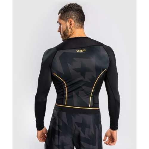 Рашгард Venum Razor L/S Black/Gold 05661
