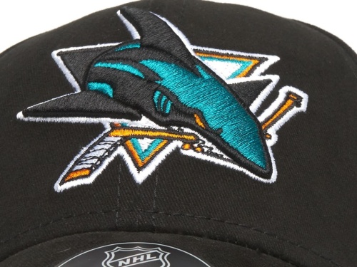 Бейсболка ATRIBUTIKA & CLUB San Jose Sharks, черн. 31541