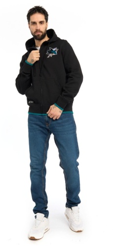 Толстовка ATRIBUTIKA & CLUB San Jose Sharks, черн. 367330