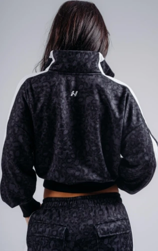 Свитшот Nebbia Half-zip Leopard Sweatshirt PRIMAL 866 Black