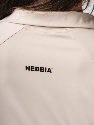Джемпер Nebbia Deni x NEBBIA Fitness Zip Tracktop 314 cream
