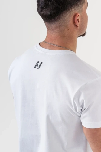 Футболка Nebbia GYM ESSENTIALS 380 White
