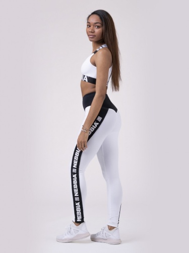 Лосины NEBBIA Power Your Hero iconic leggings 531 WHITE